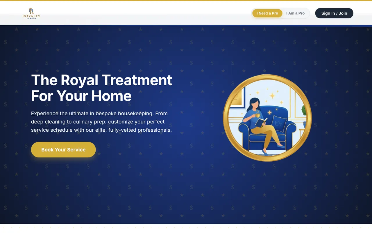 Polished home page