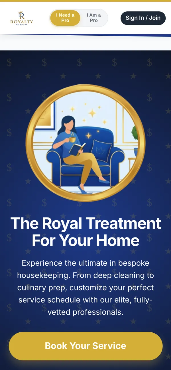 Mobile home page