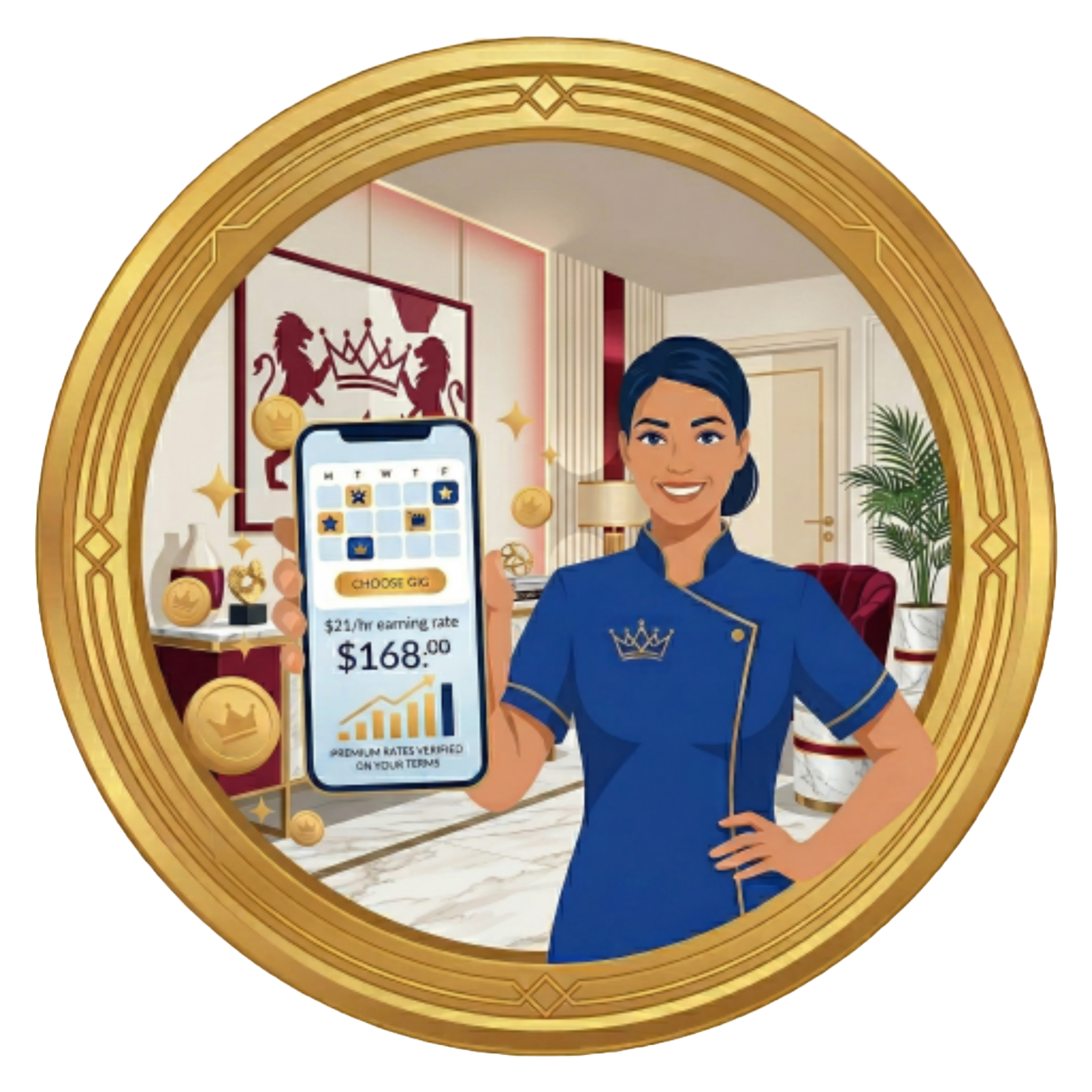 Earn Like Royalty